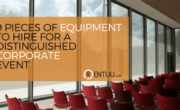 9 Pieces of Equipment to Hire for a Distinguished Corporate Event