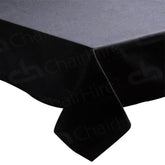 4ft Rectangular Table Cloth - Black Table Cloth