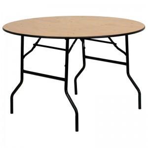 4ft Round Wooden Table Table Rentuu