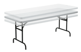 Adjustable Height 6′ Long Table Table Rentuu