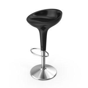 Black Bombo Bar Stool Chair Rentuu