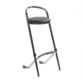 Black Chrome Bar Stool Chair Rentuu