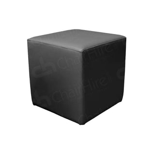 Black Cube Seat Sofa