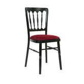 Black Napoleon Banquet Chair Chair Rentuu