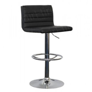 Black Padded Stool Chair Rentuu