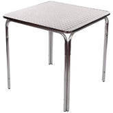 Café Table Aluminium Square Table