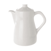 Coffee Pot Plain White Tableware Rentuu