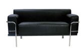 Corbousier Sofa - Black Sofa