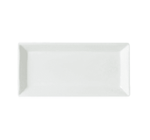 Dessert/Side Plate 10″ Rectangular Plain White  (packs of 10) Tableware Rentuu