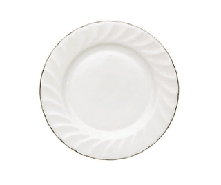 Dessert/Starter Plate 7.5″ Gold Line (packs of 10) Tableware Rentuu