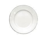 Dessert/Starter Plate 7.5″ Silver Line (packs of 10) Tableware Rentuu