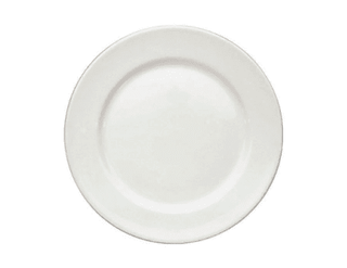 Dinner Plate 10″ Plain White  (packs of 10) Tableware Rentuu