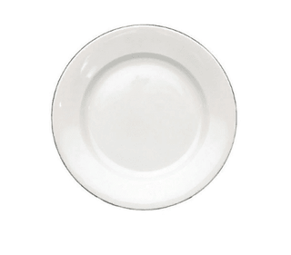 Dinner Plate 9.5″ Silver Line (packs of 10) Tableware Rentuu