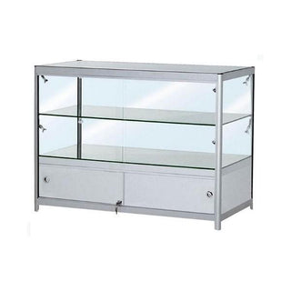 Double Tier Low Showcase With Cabinet Showcase Rentuu