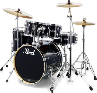 Drum Kit - Pearl Export EXX725SBR/C Jet Black Drum Kit – Fusion 2 version (cymbals not included) Drum Rentuu