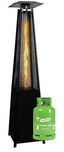 Flame Patio Heater - Black Patio Heater Rentuu