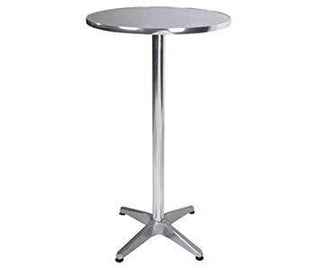 Flip Top Poseur Table Aluminium Poseur Table