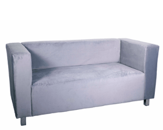 Kubus Fabric Sofa Grey Armchair