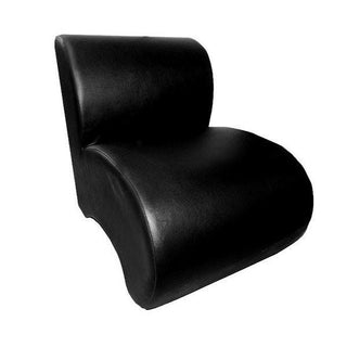 Leather Unit Chair (Black & White) Chair Rentuu