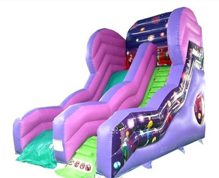 Mega Disco Party Slide Bouncy Castle Rentuu