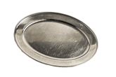 Oval stainless steel flat 50cm X 35cm Platter