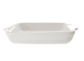 Oven Proof Dish 12″ Rectangular Plain White Tableware Rentuu