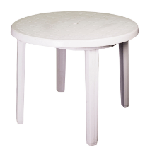 Plastic Patio Table White Table