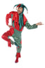 Red and Green Jester Costume Costume Rentuu