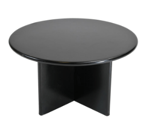 Round Coffee Table Black Table