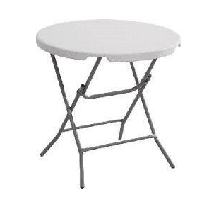 Round Plastic Table 32″ Table Rentuu