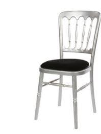 Silver Frame Banqueting Chair Chair Rentuu