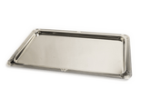 Stainless steel buffet tray 53cm x 33cm Slate