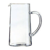 Straight Water Jug 1.5lt Glassware Rentuu