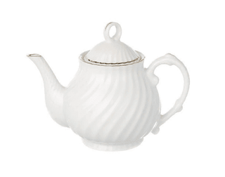 Tea Pot Gold Line Tableware Rentuu