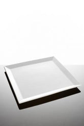 Vassoio Quadrato Porcellana cm 31,5