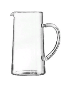 Water Jug 2 Pint Cabernet Glassware Rentuu