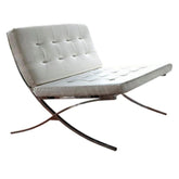 White Barcelona Style Chair Chair Rentuu