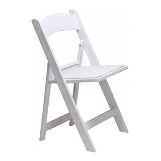 White Folding Resin Chair Chair Rentuu