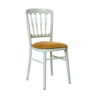 White Napoleon Banquet Chair Chair Rentuu